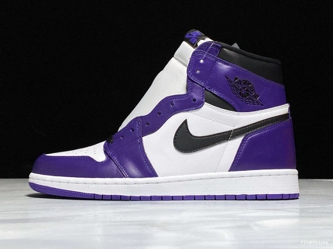 High 555088-500 OG Court Purple Air 1 Jordan 0805